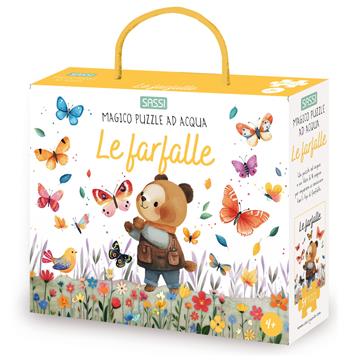 Le farfalle. Magico puzzle ad acqua. Con puzzle - Maria Sara Mabilia - Libro Sassi 2025, Sassi junior | Libraccio.it