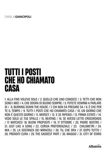 Tutti i posti che ho chiamato casa - Danila Giancipoli - Libro Gruppo Albatros Il Filo 2023, Nuove voci. Le piume | Libraccio.it