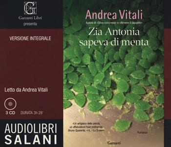 Zia Antonia sapeva di menta letto da Andrea Vitali. Ediz. integrale - Andrea Vitali - Libro Salani 2019, Audiolibri | Libraccio.it
