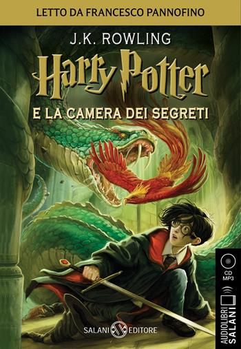 Harry Potter e la camera dei segreti letto da Francesco Pannofino. Audiolibro. CD Audio formato MP3. Vol. 2 - J. K. Rowling - Libro Salani 2020, Audiolibri | Libraccio.it