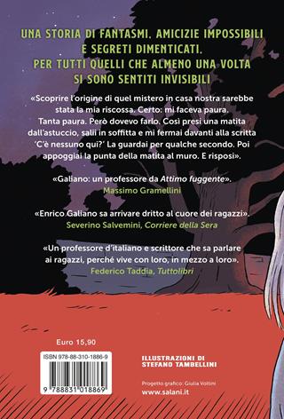 Il mio migliore amico è un fantasma - Enrico Galiano - Libro Salani 2026, Fuori collana Salani | Libraccio.it