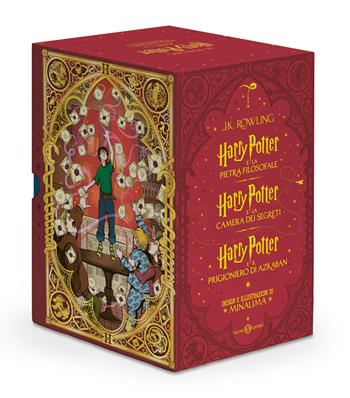 Harry Potter: La pietra filosofale-La camera dei segreti-Il prigioniero di Azkaban. Ediz. papercut MinaLima - J. K. Rowling - Libro Salani 2024, Fuori collana Salani | Libraccio.it