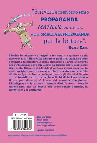 Matilde - Roald Dahl - Libro Salani 2024, La magia di Roald Dahl | Libraccio.it