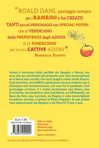 James e la pesca gigante - Roald Dahl - Libro Salani 2024, La magia di Roald Dahl | Libraccio.it