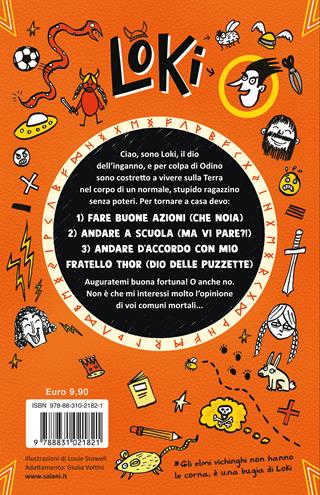 Loki. Diario di un dio fighissimo - Louie Stowell - Libro Salani 2024, Back to school | Libraccio.it