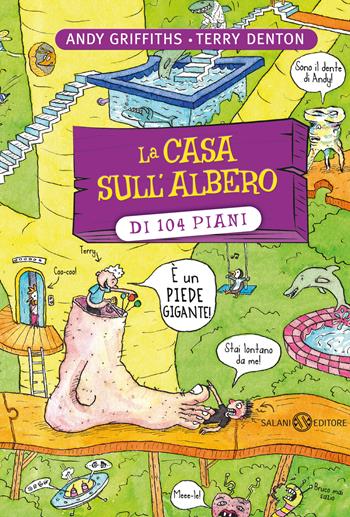 La casa sull'albero di 104 piani - Andy Griffiths, Terry Denton - Libro Salani 2025, Fuori collana Salani | Libraccio.it