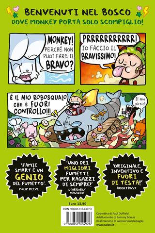 Bunny contro Monkey - Jamie Smart - Libro Salani 2025, Fuori collana Salani | Libraccio.it