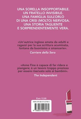 Quell'arpia di mia sorella - Anne Fine - Libro Salani 2026, Fuori collana Salani | Libraccio.it