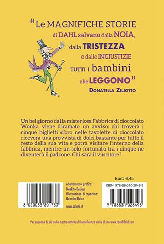La fabbrica di cioccolato - Roald Dahl - Libro Salani 2026, I pockettini | Libraccio.it