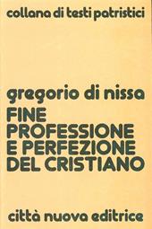 Fine, professione e perfezione del cristiano