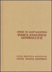 Indice analitico generale. Vol. 5: T-Z.