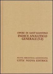 Indice analitico generale. Vol. 5: T-Z.