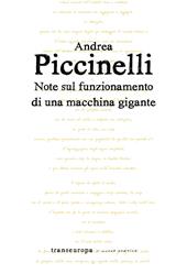 Note sul funzionamento di una macchina gigante