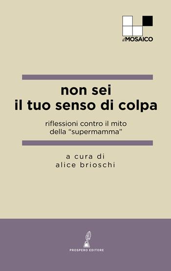 Non sei il tuo senso di colpa. Riflessioni contro il mito della «supermamma»  - Libro Prospero Editore 2022, ilMosaico | Libraccio.it