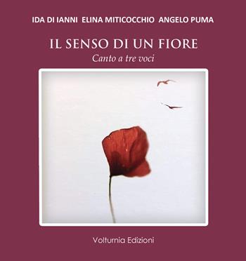 Il senso di un fiore. Canto a tre voci - Ida Di Ianni, Elina Miticocchio, Angelo Puma - Libro Volturnia Edizioni 2022 | Libraccio.it