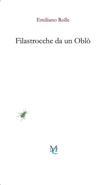 Filastrocche da un oblò - Emiliano Rolle - Libro MC 2025, Gli insetti | Libraccio.it