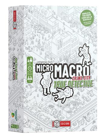 Micromacro. Crime city. True detective  - Libro MS Edizioni 2022 | Libraccio.it