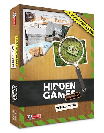 Hidden Games - Veleno Verde. Gioco da tavolo  MS Edizioni 2023 | Libraccio.it