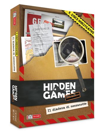 Hidden Games - Il Diadema Di Mezzanotte. Gioco da tavolo  MS Edizioni 2023 | Libraccio.it
