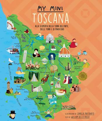 My mini Toscana. Alla scoperta della terra dell’arte, delle torri e di Pinocchio - Russo William Dello - Libro Sime Books 2024 | Libraccio.it