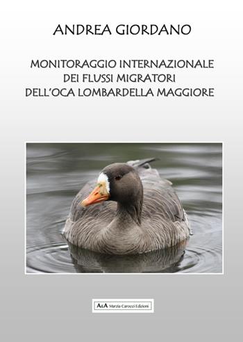 Monitoraggio Internazionale dei flussi migratori dell'oca Lombardella Maggiore - Andrea Giordano - Libro A&A di Marzia Carocci 2021 | Libraccio.it