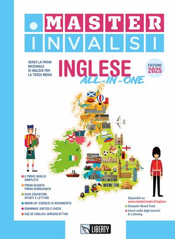 Master INVALSI. All-in-one. Verso la prova nazionale di inglese per la terza media  - Libro Liberty 2024 | Libraccio.it
