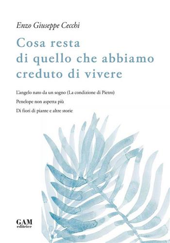 Cosa resta di quello che abbiamo creduto di vivere. L'angelo nato da un sogno (La condizione di Pietro). Penelope non aspetta più. Di fiori di piante e altre storie - Giuseppe Enzo Cecchi - Libro Gam Editrice 2022, Arti sceniche | Libraccio.it