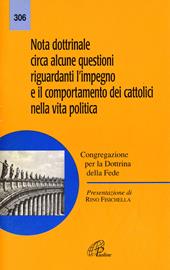 Nota dottrinale circa alcune questioni riguardanti l'impegno e il comportamento dei cattolici nella vita politica