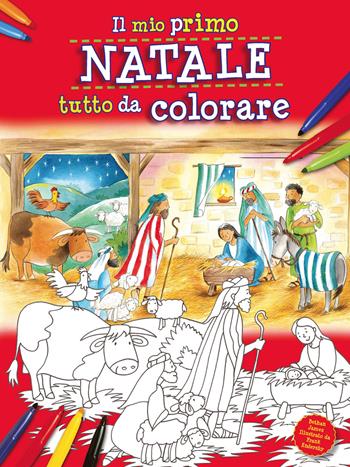 Il mio primo Natale tutto da colorare. Ediz. a colori - Bethan James - Libro Paoline Editoriale Libri 2018, Gioco-imparo | Libraccio.it