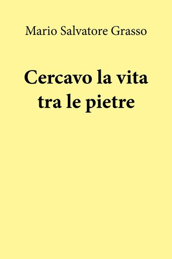 Cercavo la vita tra le pietre - Mario Salvatore Grasso - Libro Youcanprint 2019 | Libraccio.it
