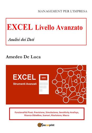 Excel. Livello avanzato. Analisi dei dati - Amedeo De Luca - Libro Youcanprint 2019 | Libraccio.it