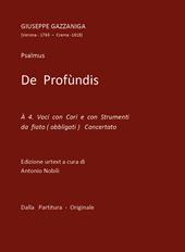 De Profundis