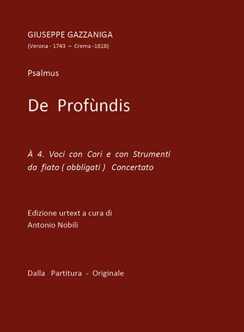 De Profundis - Antonio Nobili - Libro Youcanprint 2019 | Libraccio.it