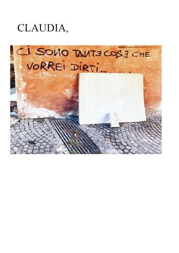 Claudia, ci sono tante cose che vorrei dirti - Marco Nannini - Libro Youcanprint 2020 | Libraccio.it