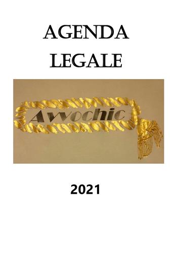 Agenda legale - Agostino La Rana - Libro Youcanprint 2020 | Libraccio.it