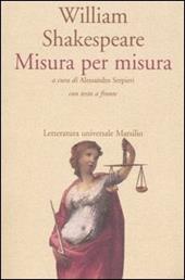 Misura per misura. Testo inglese a fronte