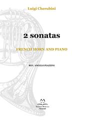 2 Sonatas. French horn and piano. Spartito