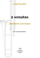 2 Sonatas. Trombone and piano. Spartito