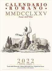 Calendario romano MMDCCLXXV A.V.C. (2022 dell'era volgare)