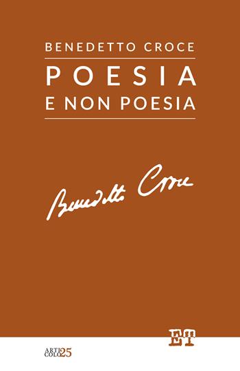 Poesia e non poesia - Benedetto Croce - Libro Trabant 2023, Articolo 25 | Libraccio.it