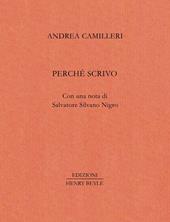 Perché scrivo