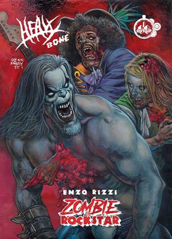 Heavy Bone: Zombie Rockstar - Enzo Rizzi - Libro Cut-Up 2023 | Libraccio.it