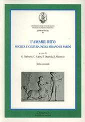 L'amabil rito. Società e cultura nella Milano del Parini