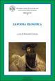 La poesia filosofica  - Libro Cisalpino 2007, Quaderni di Acme | Libraccio.it