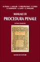 Manuale di procedura penale  - Libro Monduzzi 2008, Diritto | Libraccio.it