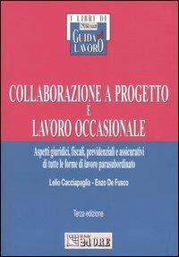 Collaborazione a progetto e lavoro occasionale. Aspetti giuridici, fiscali, previdenziali e assicurativi di tutte le forme di lavoro parasubordinato - Lelio Cacciapaglia, Enzo De Fusco - Libro Il Sole 24 Ore 2004, I libri di Guida al Lavoro | Libraccio.it
