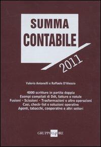 Summa contabile 2011 - Valerio Antonelli, Raffaele D'Alessio - Libro Il Sole 24 Ore 2011 | Libraccio.it