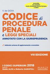 Codice di procedura penale e leggi speciali. Annotato con la giurisprudenza