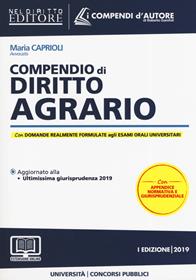 Compendio di diritto agrario. - Maria Caprioli - Libro Neldiritto Editore 2019, I compendi d'autore | Libraccio.it