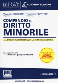 Compendio di diritto minorile. Con espansione online - Vincenzo Giordano, Francesca Capotorti - Libro Neldiritto Editore 2019, I compendi d'autore | Libraccio.it